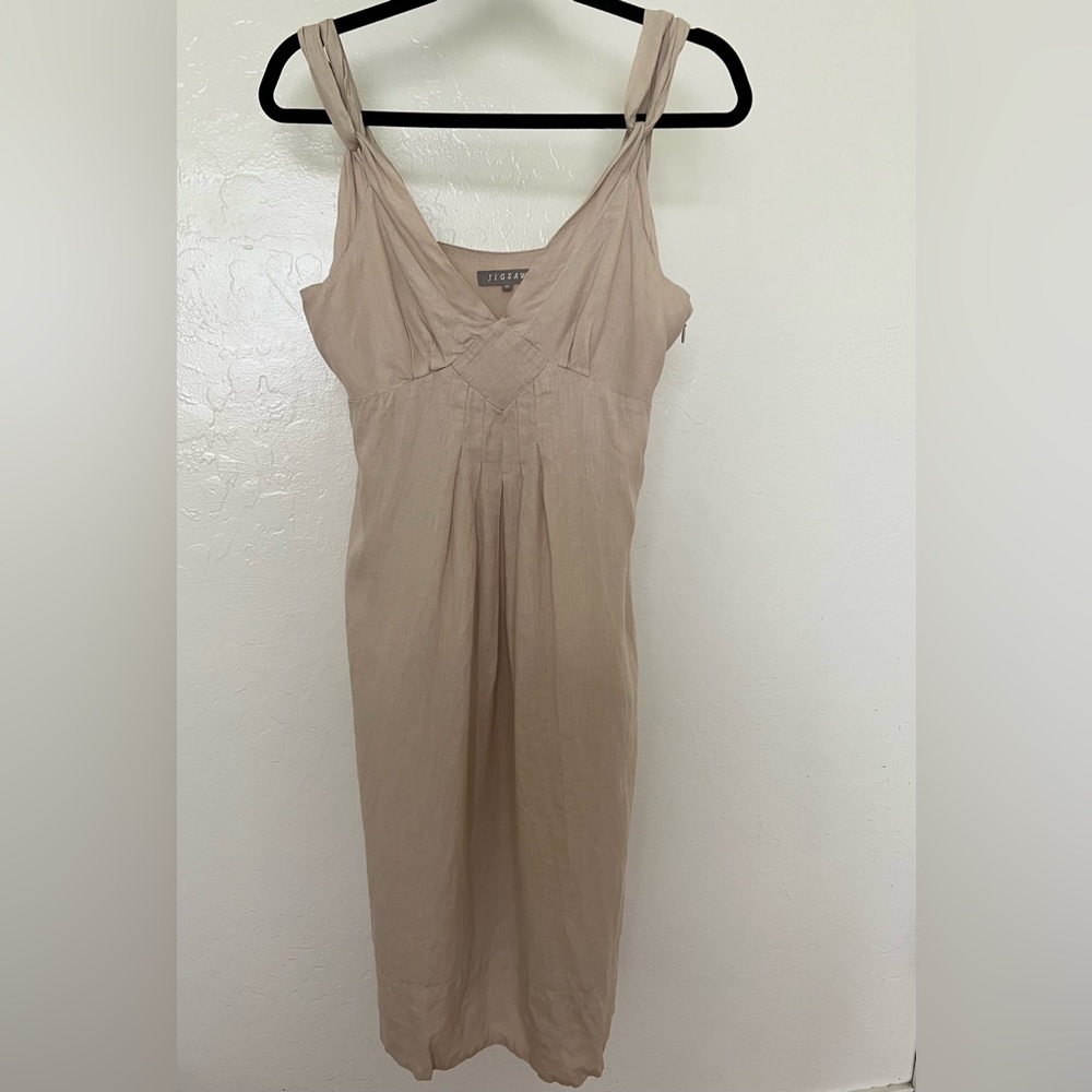Jigsaw Linen Dress *RARE find*